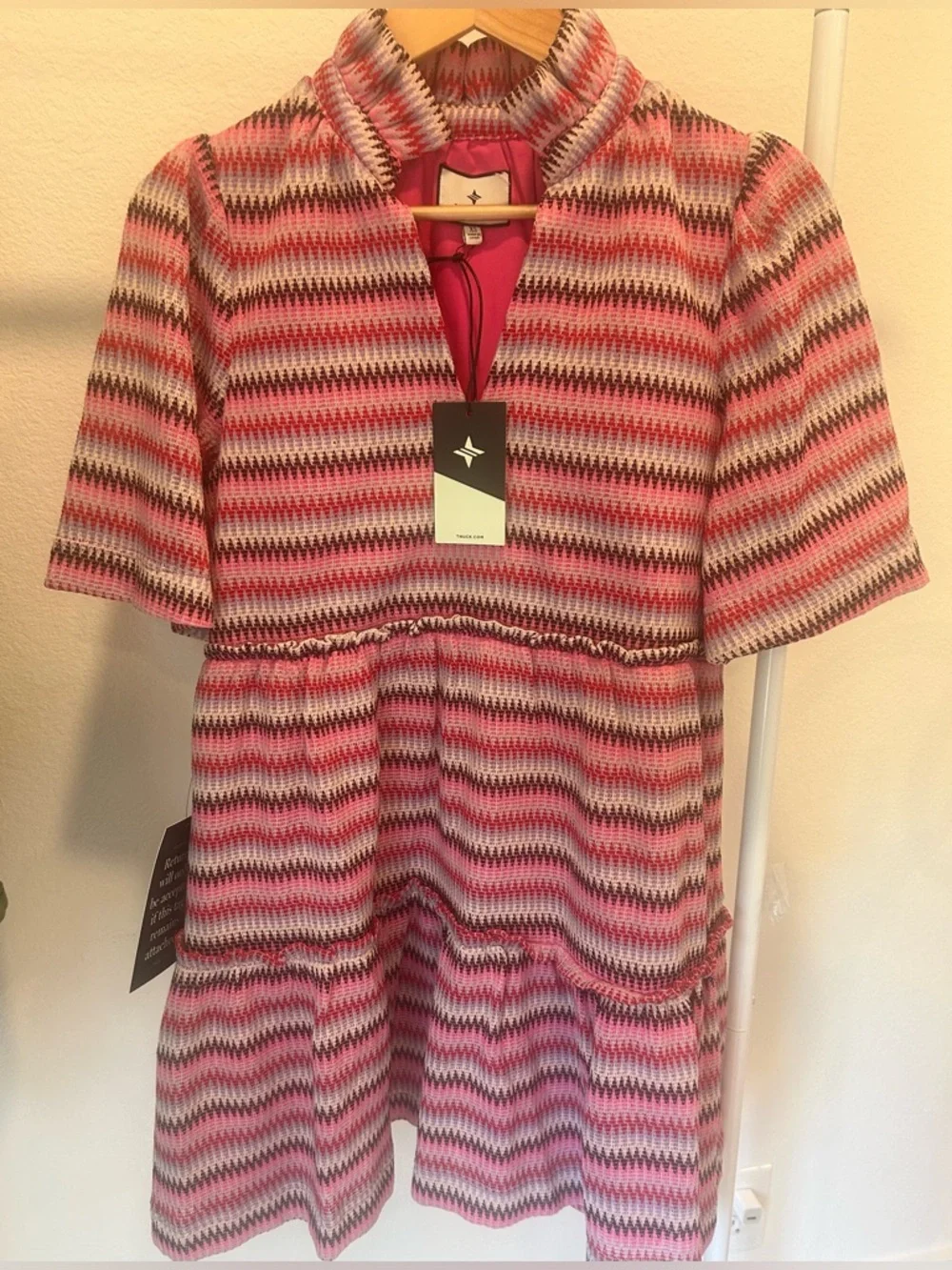 Tuckernuck NWT Crawford Zig Zag Knit Stripe Dress - Picture 2 of 5